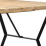 Dining Table 180x90x76 cm Solid Mango Wood Image 6