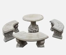 Concrete bench