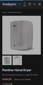 Hand dryer
