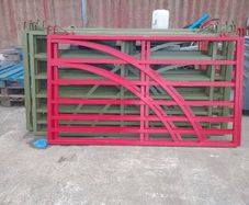 Rot iron gates