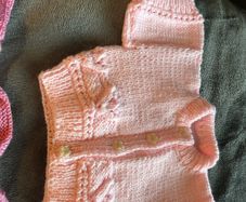 Hand Knitted Baby Girl Cardigans