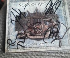 SONS OF APOLLO: Psychotic Symphony 2 CD ( Fully autographed)