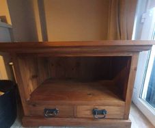Solid wood unit