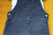 F&amp;F baby boy dungaree shorts set 12-18m