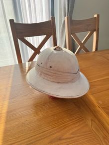 Antique Colonial Pith Helmet