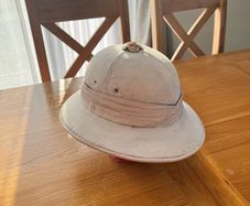 Antique Colonial Pith Helmet
