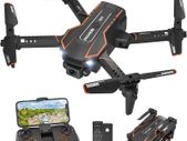 Q10 Mini Drone with Camera for Kids and Adults, 720P HD FPV Foldable Quadcopter with Gravity Sensor Mode, Headless Mode, 3D Flips, Voice and Gesture Control, Kids Gift Toys for Boys Girls