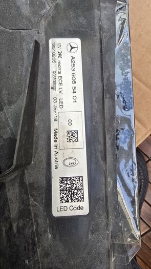 mercedes glc 2018 headlights price the pair