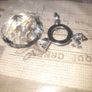Large Glass Diamond display Postage Available or Collection, Image 2