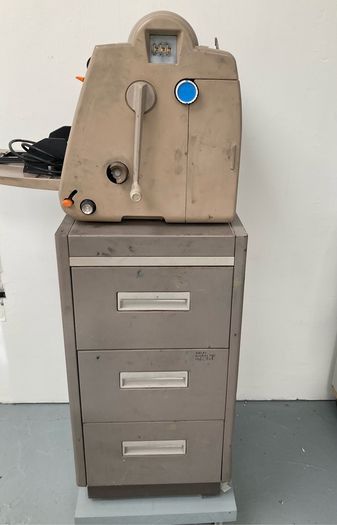 Vintage Gestetner 420 Duplicator with Matching Cabinet
