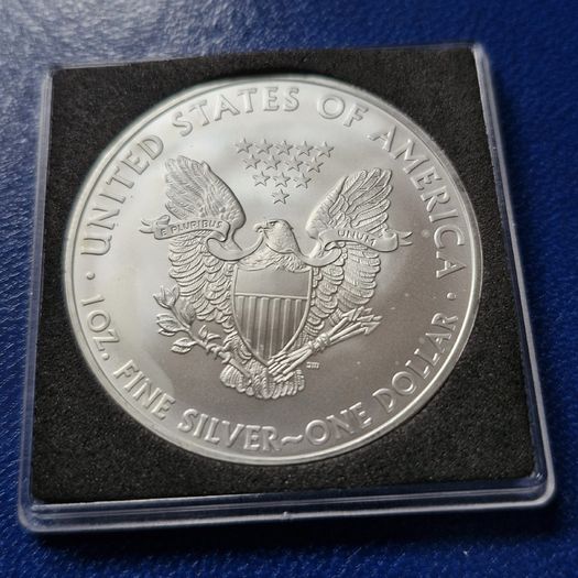 American Silver Eagle 2008 1 oz .999 Coin in capsule
