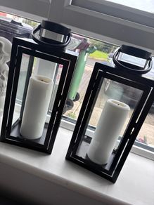 lantern and candles