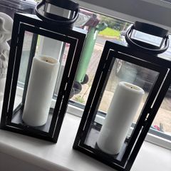 lantern and candles