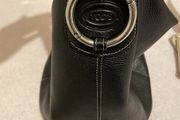 Tod's Black leather bucket bag