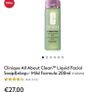 Clinique All About Clean Liquid Facial Soap Mild  200ml Image 2