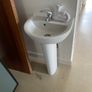 Sink and pedestal and WC with fittings. Image 3