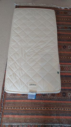 Tutti Bambini Rio Cot Bed + Premium Little Green Sheep Natural Mattress
