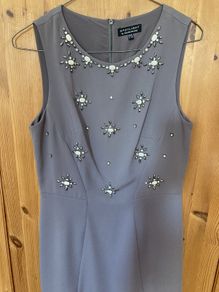 Warehouse beaded dress