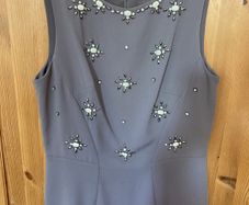 Warehouse beaded dress