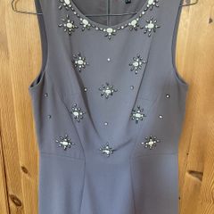 Warehouse beaded dress