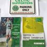 Glasgow Celtic F.C. Hoodie, programme, sign Image 6