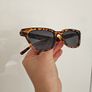 Cat eye tortishell sunglasses Image 7