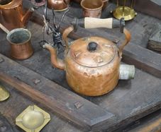 Vintage Copper Electric Kettle