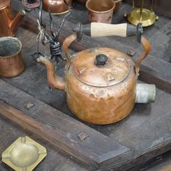 Vintage Copper Electric Kettle