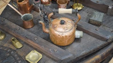 Vintage Copper Electric Kettle