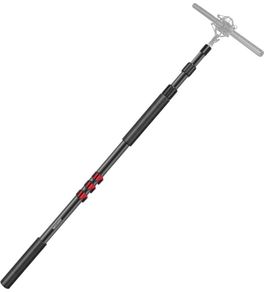 Microphone Boom Arm, 3 Section Extendable Handheld Mic Arm with 1/4 Inch to 3/8 Inch Threads, 3ft to 8ft Adjustable Length (FREE POSTAGE)