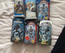 LEGO Bionicle and Knights Kingdom Bundle plus Mega Bloks Power Rangers SPD Canisters