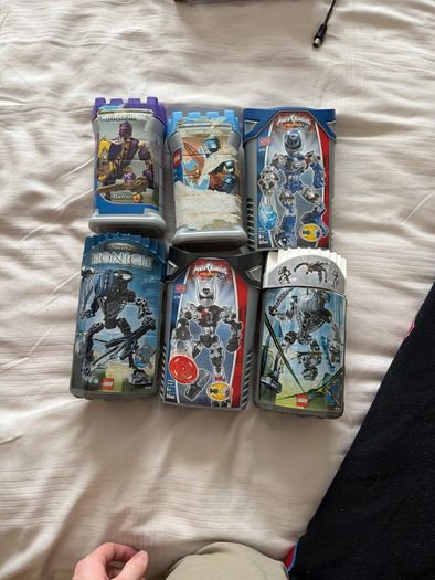Lego Bionicle And Knights Kingdom Bundle Plus Mega Bloks Power Rangers ...