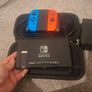 Nintendo switch, case, docking station, controller and optional 2 games Image 2