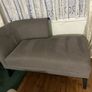Grey chaise lounge Image 6