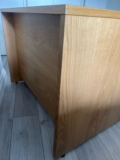Solid wood desk
