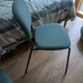 4 IKEA Karljan Chairs - good condition, in blue (Kabusa turquoise) Image 2