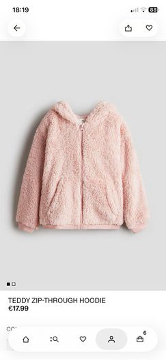 HM teddy hoddie