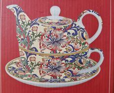 Golden Lily fine China tea for one from Leonardo Collection