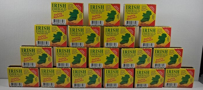 Collection of vintage empty matchboxes