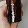 32 - Vintage Kiloh Beer Bottle Embossed Letters Brown Glass Cork Image 8