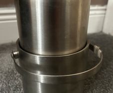 Steel barware
