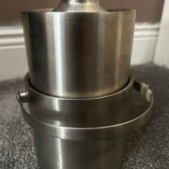 Steel barware