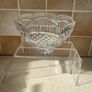 Tipperary Crystal Center Piece Fruit Footed Bowl Image 2