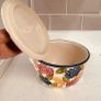 Casserole dish and 5 cannisters Image 2