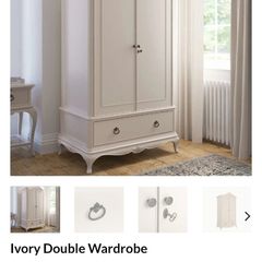solid wood wardrobe
