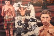 Signed Ken Buchanan print