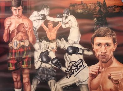 Signed Ken Buchanan print
