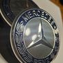 Mercedes 75mm Wheel Centre Caps Image 2