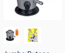 Brand New Propane Butane Gas Cylinder Clip Regulator 27mm 37mbar