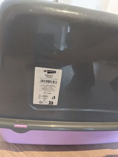 Ferplast purple cat litterbox